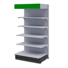 Модуль стеллажа линейный be shelf! S 500 с фризом и LED подсветкой