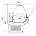 Холодильная витрина Ариада Ариель ВН 3-180